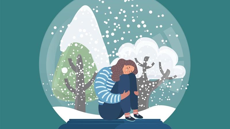 Winter contributing to seasonal affective disorder, depression and anxiety